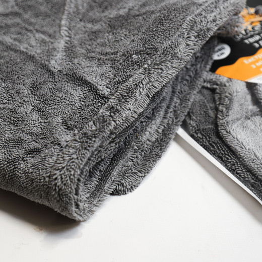 Рушник/Мікрофібра двостороння для сушіння MAGNUM DT DOUBLE TWIST XL 50*80см, світло-сірий Рушник/Мікрофібра двостороння для сушіння MAGNUM DT DOUBLE TWIST XL 50*80см, світло-сірий