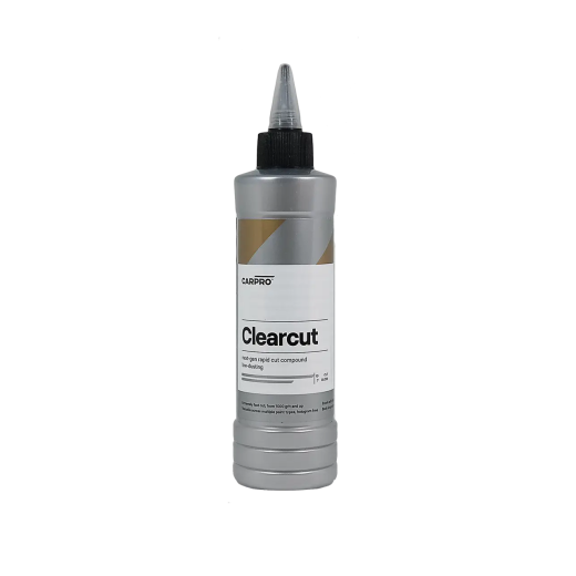 CarPro ClearCUT 250ml - полірувальна паста для швидкого полірування, без силікону, воску чи наповнювачів. CarPro ClearCUT 250ml - полірувальна паста для швидкого полірування, без силікону, воску чи наповнювачів.