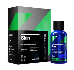 Захисне покриття для поліуретанових та вінілових плівок, пластику, 24 мес+ CarPro CQuartz Skin 50 мл