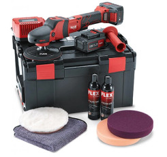 FLEX PE 150 18.0-EC/5.0 P-Set Акумуляторна ротаційна полірувальна машинка 18,0 В