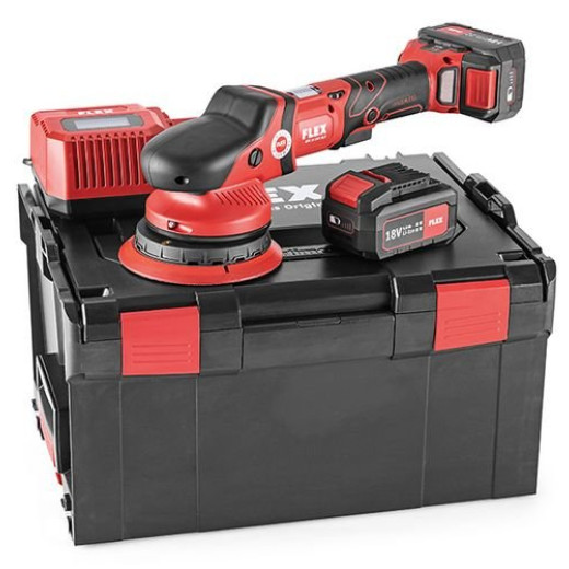 FLEX XFE 15 150 18.0-EC/5.0 Set Акумуляторна ексцентрикова полірувальна машина 18,0 В FLEX XFE 15 150 18.0-EC/5.0 Set Акумуляторна ексцентрикова полірувальна машина 18,0 В