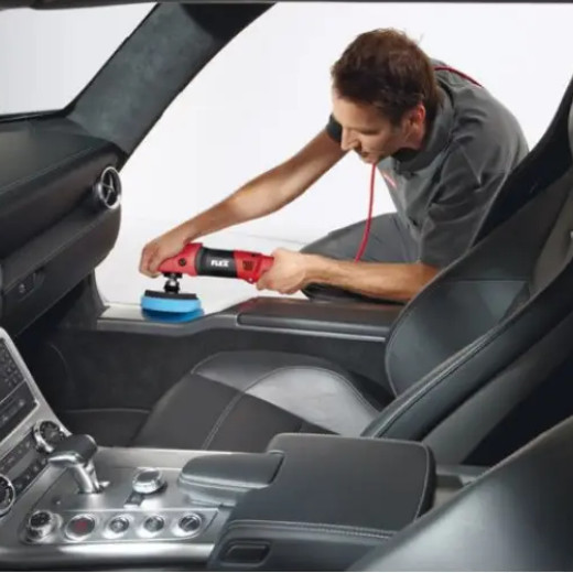 FLEX PE 14-3 125 P-Set Ергономічна полірувальна машина з перемикачем прискорення в комплекті FLEX PE 14-3 125 P-Set Ергономічна полірувальна машина з перемикачем прискорення в комплекті