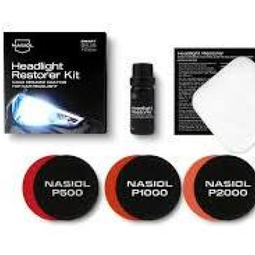 Нано-керамічне покриття для автомобільних фар NASIOL Headlight Restorer 10 мл
