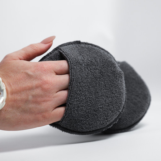 Аплікатор з мікрофібри Magnum круглий сірий 13×2 см Аплікатор з мікрофібри Magnum круглий сірий 13×2 см