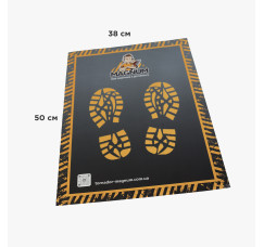 Паперовий килимок для авто Magnum 50*38 см