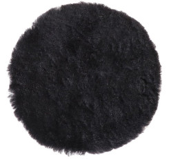 Полірувальний круг натуральна овчина - Mirka Pro 150 мм. чорний (7991500311)
