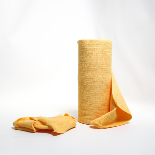 Рушник мікрофібровий MAGNUM 30×30 см в рулоні 50 шт, помаранчевий Рушник мікрофібровий MAGNUM 30×30 см в рулоні 50 шт, помаранчевий