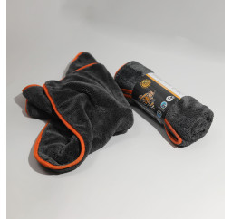 Рушник/Мікрофібра двостороння для сушіння MAGNUM 50*60см, сірий