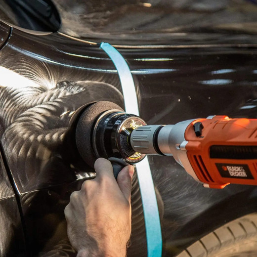 Набір м'яких кругів для нанесення воску - Meguiar's DA Waxing Power Pads 90 мм. 2 шт. чорний (G3509INT)