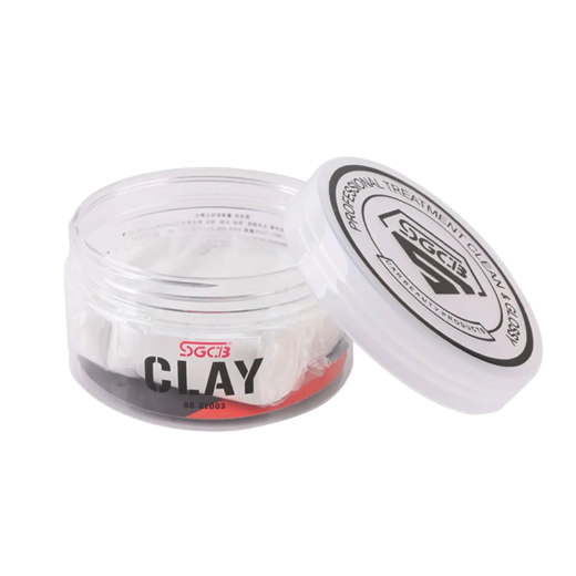 М'яка синтетична глина SGCB Clay Bar White для очистки забруднень, що в\'їлися 150 г (SGGE011)