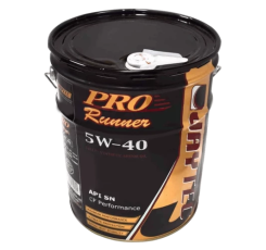 Синтетичне моторне мастило, 20 л JAYTEC PRO RUNNER 5W-40