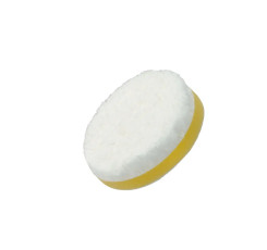 Полірувальний круг мікрофібровий — Flexipads Microfibre Cutting 80 мм. (3") біло-жовтий (MGCD3)