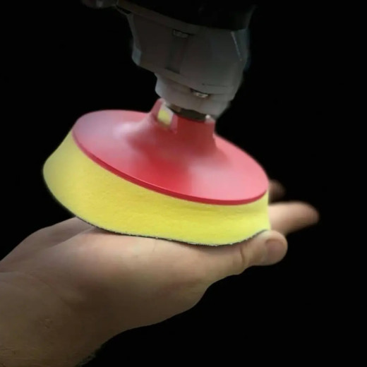 Оправка для роторной машинки мягкая - Flexipads Ultra Soft Velcro М14 125 мм. 5 Оправка для роторной машинки мягкая - Flexipads Ultra Soft Velcro М14 125 мм. 5