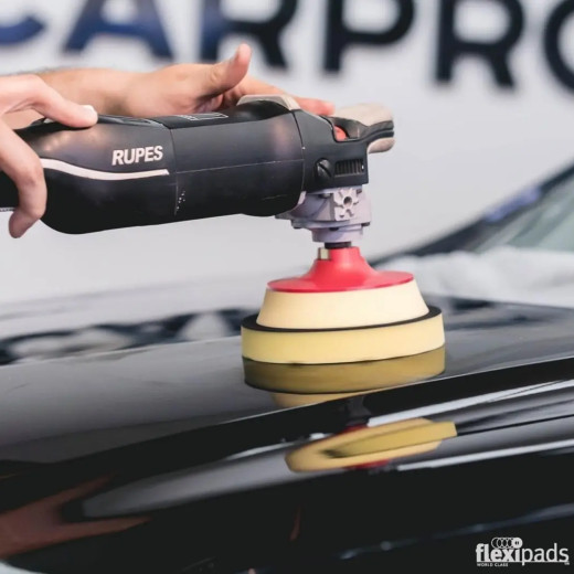 Оправка для роторной машинки мягкая - Flexipads Ultra Soft Velcro М14 125 мм. 5 Оправка для роторной машинки мягкая - Flexipads Ultra Soft Velcro М14 125 мм. 5