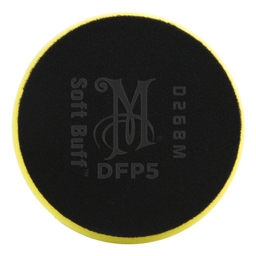 Полірувальний круг середньої жорсткості - Meguiar's DA Soft Buff Foam Polishing Pad 140 мм. жовтий (DFP5) Полірувальний круг середньої жорсткості - Meguiar's DA Soft Buff Foam Polishing Pad 140 мм. жовтий (DFP5)
