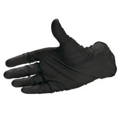 Рукавиці нітрилові - Car System Nitril Hand Premium Black L 100 шт. (154.347)