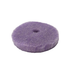 Полірувальний круг з отвором гібридна шерсть - Purple Foamed Wool Buffing/Polishing 125 мм (58-32525WH-1)