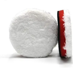 Полірувальний круг мікрофібровий фінішний - MaxShine Microfiber Finishing Pad 80 мм. червоний (2053080R)