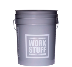 Відро для мийки автомобіля сірого кольору Work Stuff Detailing Bucket Grey
