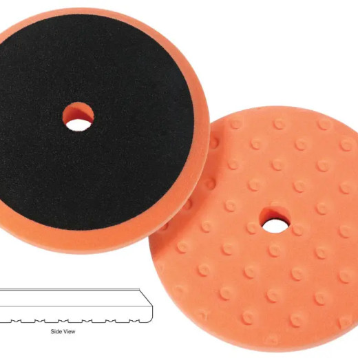 Полірувальний круг середньої жорсткості - Precision Rotary Orange Foam Light Cutting 125 мм. (PR-24600-CCS) Полірувальний круг середньої жорсткості - Precision Rotary Orange Foam Light Cutting 125 мм. (PR-24600-CCS)