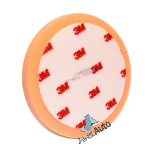 Полірувальний круг середньої жорсткості - 3M Perfect it™ III Hookit™ помаранчевий 150 мм. (09550)