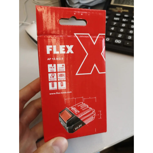Акумуляторна батарея - FLEX AP 10.8/2.5 Li-Ion (418048) Акумуляторна батарея - FLEX AP 10.8/2.5 Li-Ion (418048)