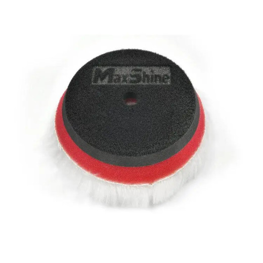 Полірувальний круг шерстяний - MaxShine Wool Cutting Pad 75 мм. (2064075R) Полірувальний круг шерстяний - MaxShine Wool Cutting Pad 75 мм. (2064075R)