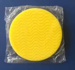 Полірувальний круг середньої жорсткості - HRV Viper 150 мм. жовтий