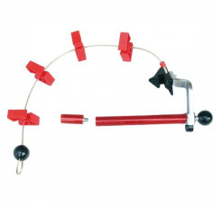 Притискний пристрій борту з фіксатором L = 22 "