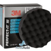 Полірувальний круг рифлений м'який - 3M Perfect it™ III Hookit™ 150 мм. чорний (09378)