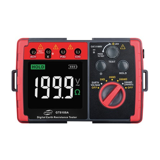 Вимірювач опору заземлення (0-2000 Ω) Вимірювач опору заземлення (0-2000 Ω)