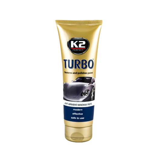 Полірувальна паста K2 Turbo 230 г Для ручного полірування, з воском Полірувальна паста K2 Turbo 230 г Для ручного полірування, з воском