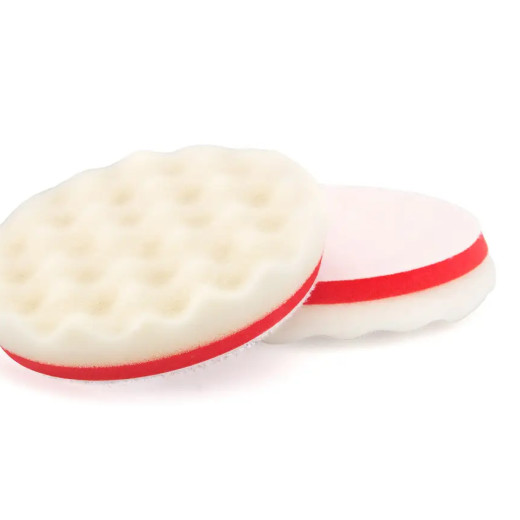 Полірувальний круг ультра м'який вафельний - Flexipads VIPER 135 мм. бежево-червоний (VP580) Полірувальний круг ультра м'який вафельний - Flexipads VIPER 135 мм. бежево-червоний (VP580)