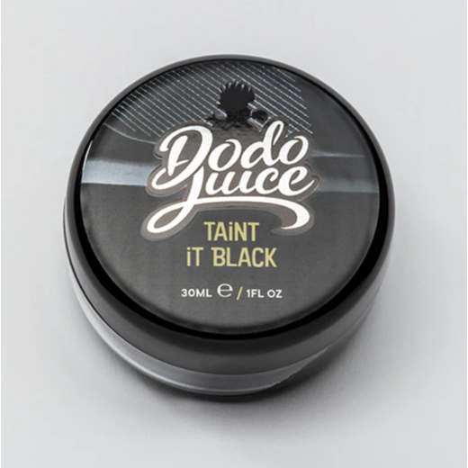 Віск для нанесення на гуму/пластик екстер’єру Dodo Juice Taint It Black, 30мл