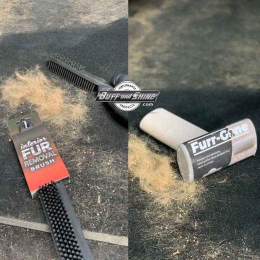 Щітка для видалення шерсті - Buff and Shine Pet Remover Rubber Brush чорний (FG-BRUSH) Щітка для видалення шерсті - Buff and Shine Pet Remover Rubber Brush чорний (FG-BRUSH)