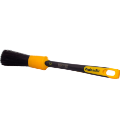 Зносостійкий синтетичний пензель з прогумованою ручкою Work Stuff Detailing Brush Rubber Black 24 mm