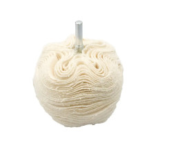 Куля полірувальний для металу - Flexipads Scruff Ball Metal Finishing Cotton 75 мм. 3" бежевий (BA380)