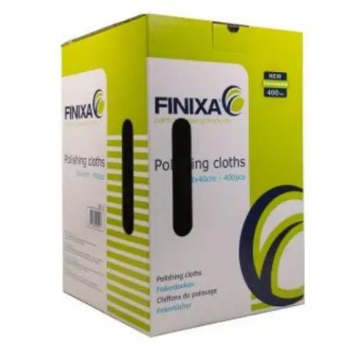 Полірувальні серветки в коробці дозаторі — Finixa Polishing Cloth 380х400 мм. 400 шт. (SOF 11) Полірувальні серветки в коробці дозаторі — Finixa Polishing Cloth 380х400 мм. 400 шт. (SOF 11)