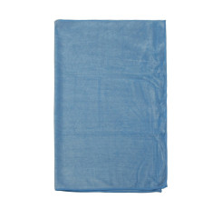 Ганчірка з мікрофібри для сушки авто 80*60 блакитна