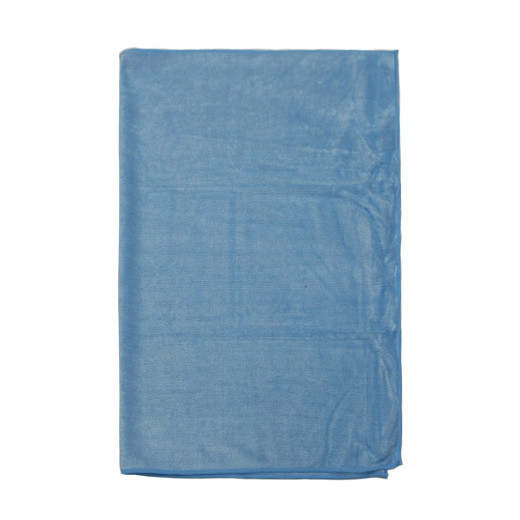 Ганчірка з мікрофібри для сушки авто 80*60 блакитна Ганчірка з мікрофібри для сушки авто 80*60 блакитна