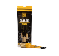 Набір пензлів для внутрішнього та зовнішнього детейлінгу Work Stuff Detailing Brush CLASSIC 3-pack