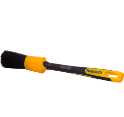 Зносостійкий синтетичний пензель з прогумованою ручкою Work Stuff Detailing Brush Rubber Black 30 mm