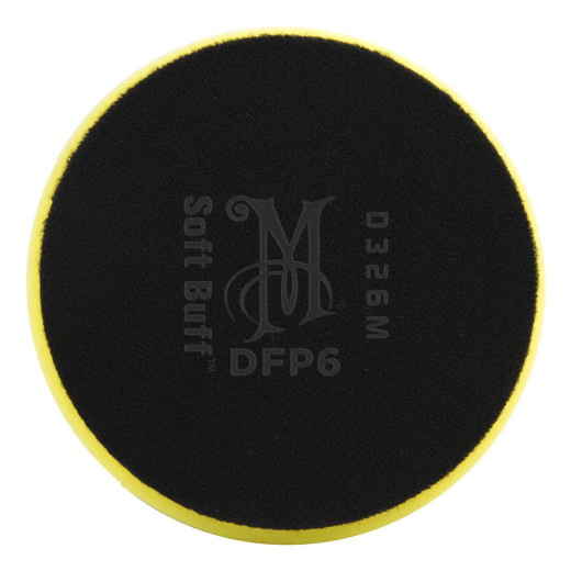 Полірувальний круг середньої жорсткості - Meguiar's DA Soft Buff Foam Polishing Pad 159 мм. жовтий (DFP6) Полірувальний круг середньої жорсткості - Meguiar's DA Soft Buff Foam Polishing Pad 159 мм. жовтий (DFP6)