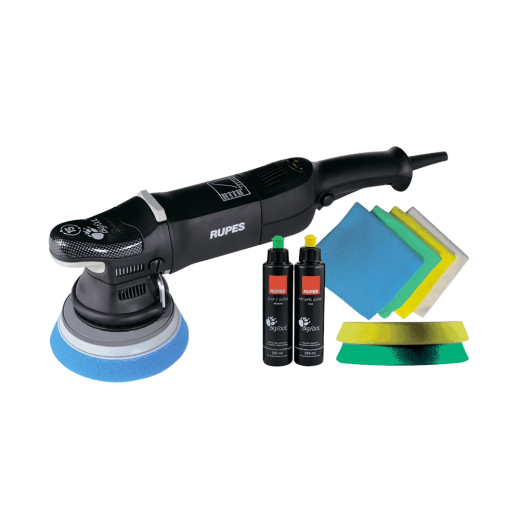Ексцентрикова полірувальна машина у стандартному наборі RUPES BigFoot LHR15II Ексцентрикова полірувальна машина у стандартному наборі RUPES BigFoot LHR15II