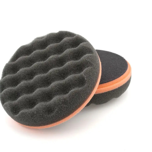Полірувальний круг хвилястий м'який - Flexipads Coolshine 135 мм. помаранчево-чорний (SC580) Полірувальний круг хвилястий м'який - Flexipads Coolshine 135 мм. помаранчево-чорний (SC580)