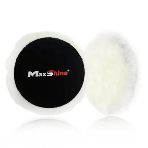 Полірувальний круг шерстяний - MaxShine Premium Wool Cutting Pad 150 мм. (2063150) Полірувальний круг шерстяний - MaxShine Premium Wool Cutting Pad 150 мм. (2063150)