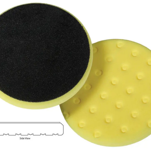Полировальный круг жесткий - Lake Country Сutback DA Yellow Foam 125 мм. (78-52550CCS-130MМ)
