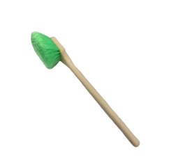 Щітка для миття дисків - Buff and Shine 20" Angled Head Bristles Brush - Green Polystyrene (83)