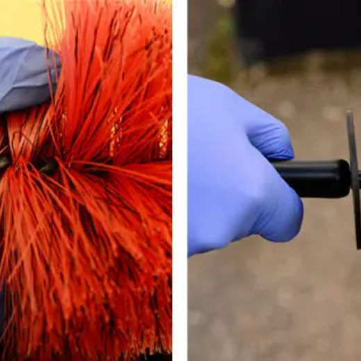 Щітка для чищення дисків - Martin Cox Extra Large Reach Red Wheel Brush (MOGG156)