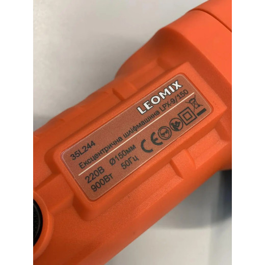 Ексцентрикова полірувальна машинка - LEOMIX LPX-9/150 (35L244)